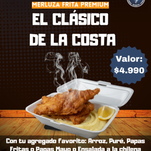 Merluza Frita Premium – El Clásico de la Costa