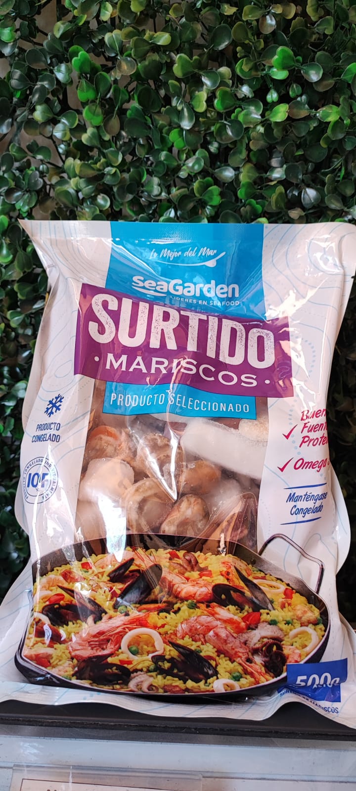 Surtido de mariscos premium IQF (500 grm.)